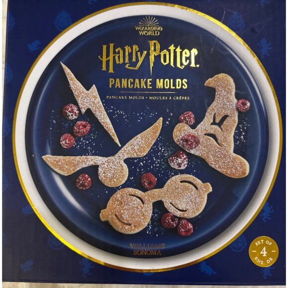 Harry Potter Baking Bundle: CookBook Pancake Molds & Candles - Picture 2 of 11